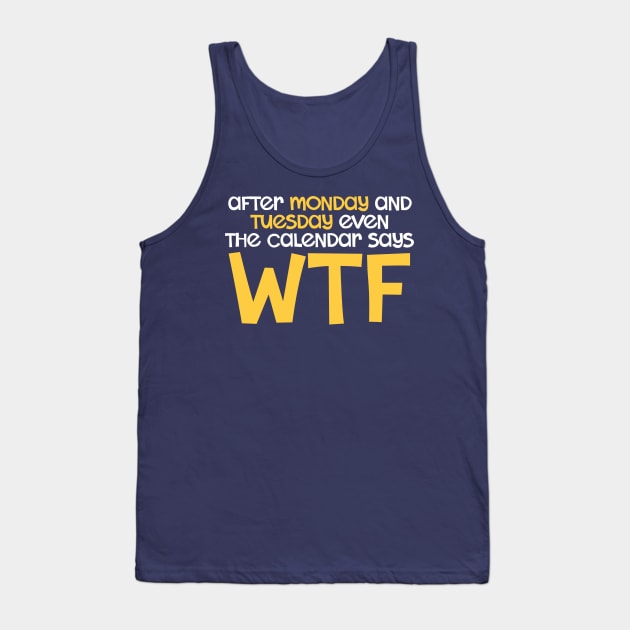 WTF Tank Top by e2productions